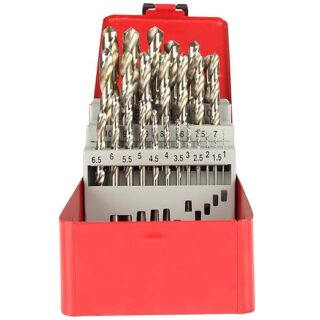 drill bit set 1mm to 13mm (25pc)