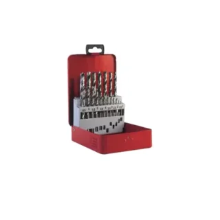 drill bit set 1mm to 10mm (19pc) miranda