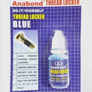 Anabond - Thread Locker - Blue - 10 ML - Blister Pack Of