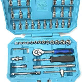 Socket set 6.3mm (1/4'') square driver SA46