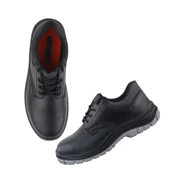 FUEL ICON DD Industrial Safety Shoes with Grain Leather & PU Double Density Sole Steel Toe Energy Absorption(200J) for Men - Image 2