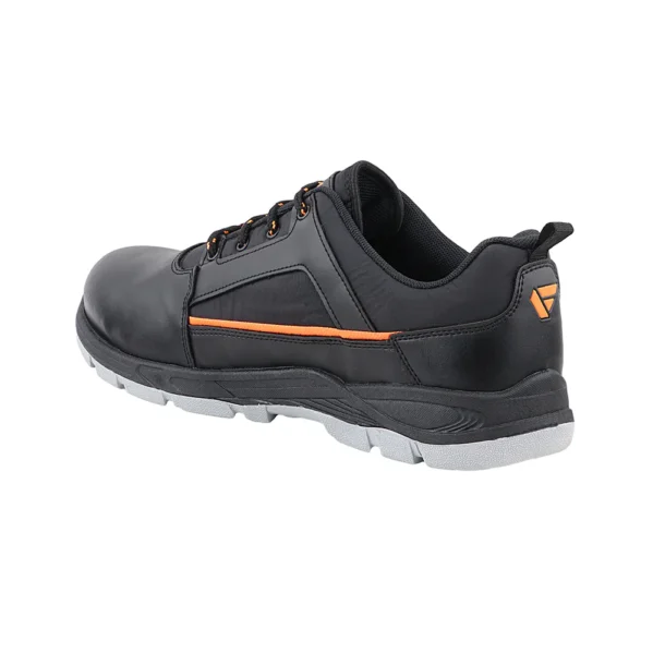 Fuel Armour 3 DD ISI Marked Synthetic Fabric Breathable Safety Shoes For Men's Steel Toe Cap With Double Density Rubberized PVC Sole (Black) Save 42% - Image 2