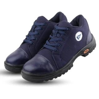 FUEL Canvee Comfortable & lightweight Safety Shoes with 200J Steel Toe (Blue)