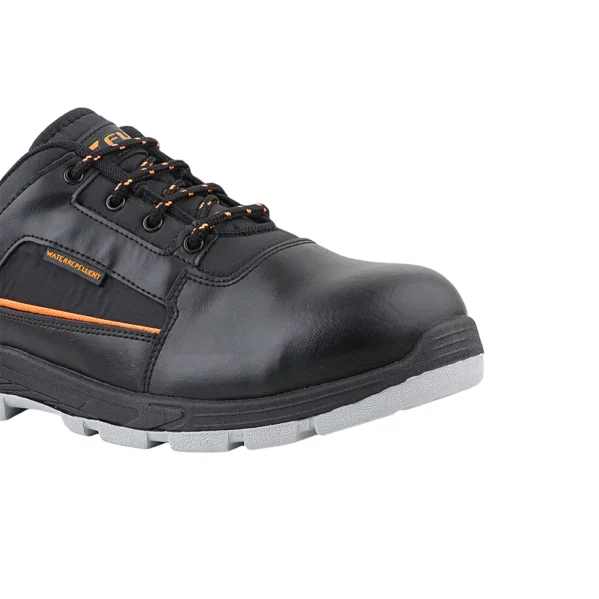 Fuel Armour 3 DD ISI Marked Synthetic Fabric Breathable Safety Shoes For Men's Steel Toe Cap With Double Density Rubberized PVC Sole (Black) Save 42% - Image 3