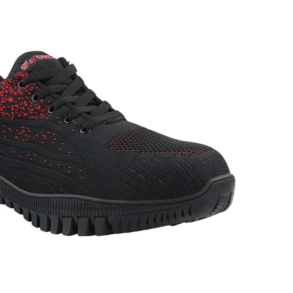FUEL Trendy Safety Shoes in Strong Knitted Fabric, Metallic toe cap (200 J) Toe with Rubber Sole - Image 7