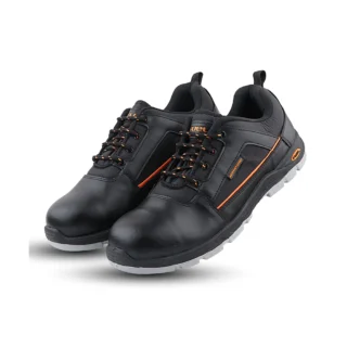 Fuel Armour 3 DD ISI Marked Synthetic Fabric Breathable Safety Shoes For Men's Steel Toe Cap With Double Density Rubberized PVC Sole (Black) Save 42%