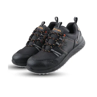 FUEL Flute Safety Shoes for Men – Lightweight, Anti-Slip, Puncture-Resistant Industrial Work Shoes